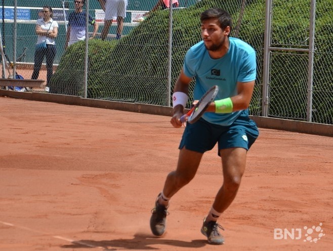 L'Espagnol du CT Neuchâtel, Bernabé Zapata Miralles a de nouveau disputé un match solide.