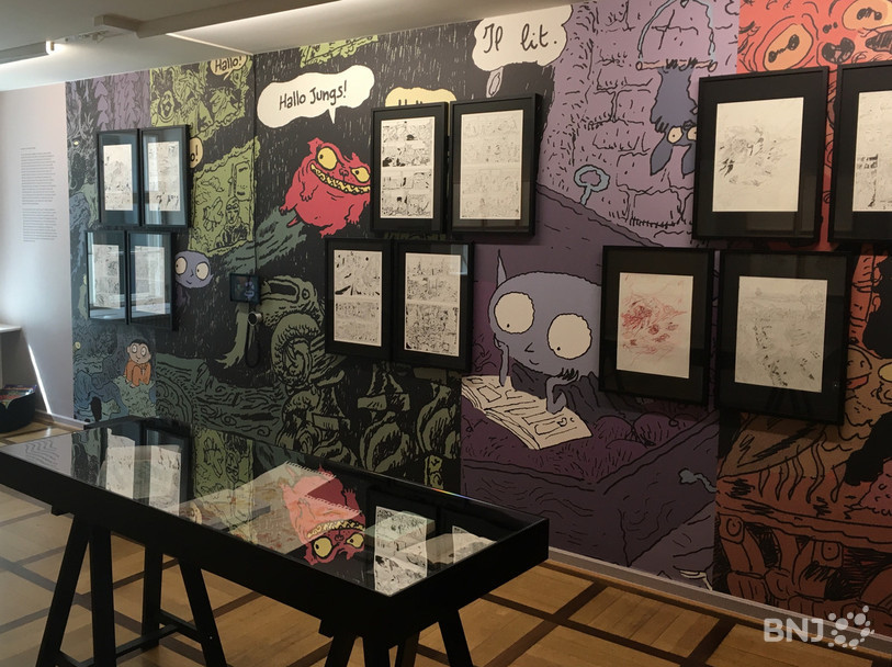 Plus de 200 œuvres de Joann Sfar sont exposées jusqu’au 11 août au Cartoonmuseum de Bâle.