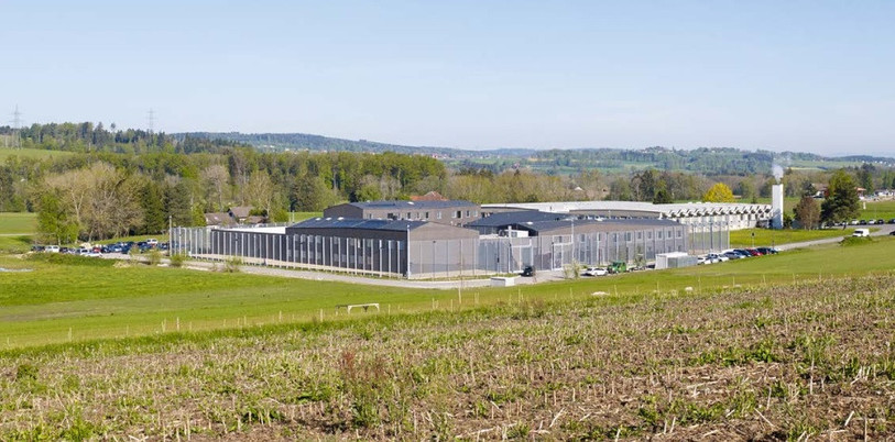 L'établissement de détention pour mineurs et jeunes adultes « Aux Léchaires ». (Photo : Canton de Vaud)