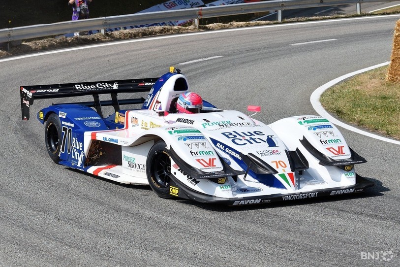 Christian Merli va encore tenter d'améliorer le record du parcours jurassien. Ici, en 2018, il réalisait un temps de 1'41''530 (photo : archives).