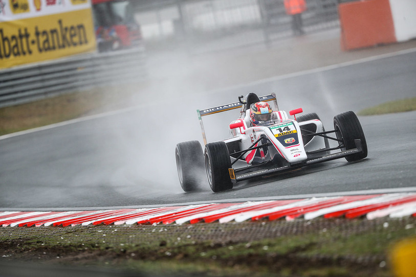 Grégoire Saucy a du faire avec la pluie ce week-end. (Photo : archives)