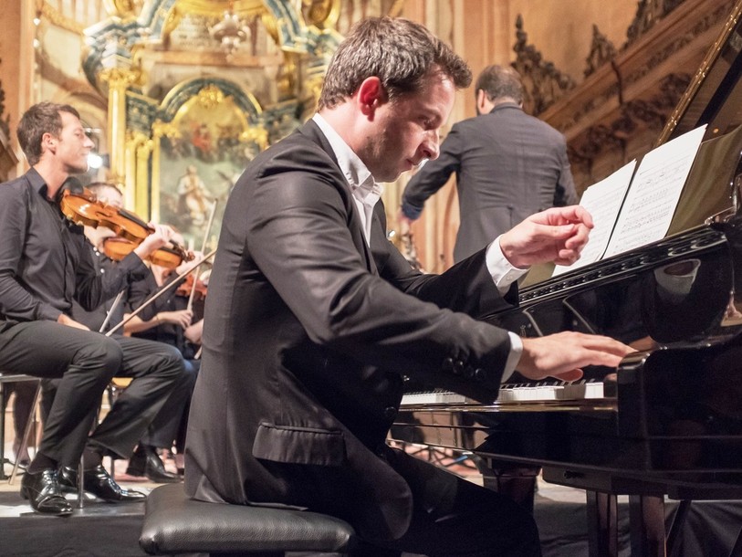 Bertrand Chamayou lors de la Nuit du concerto (photo Jacques Philippet).