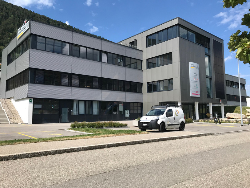 Neuf sociétés occupent le Parc technologique III (photo: Municipalité St-Imier)