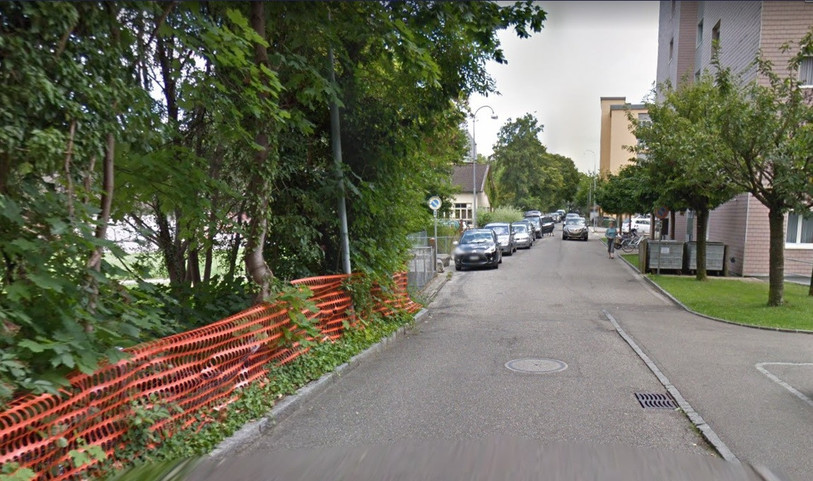 La rue de la Brasserie à Delémont. (Photo : google maps)