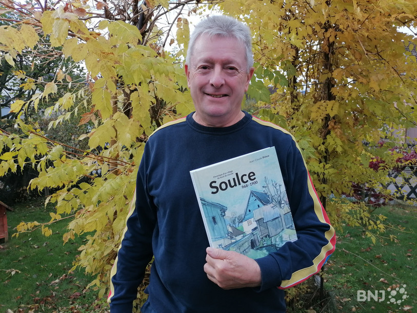 Jean-Claude Prince est fier de présenter le fruit de son travail.