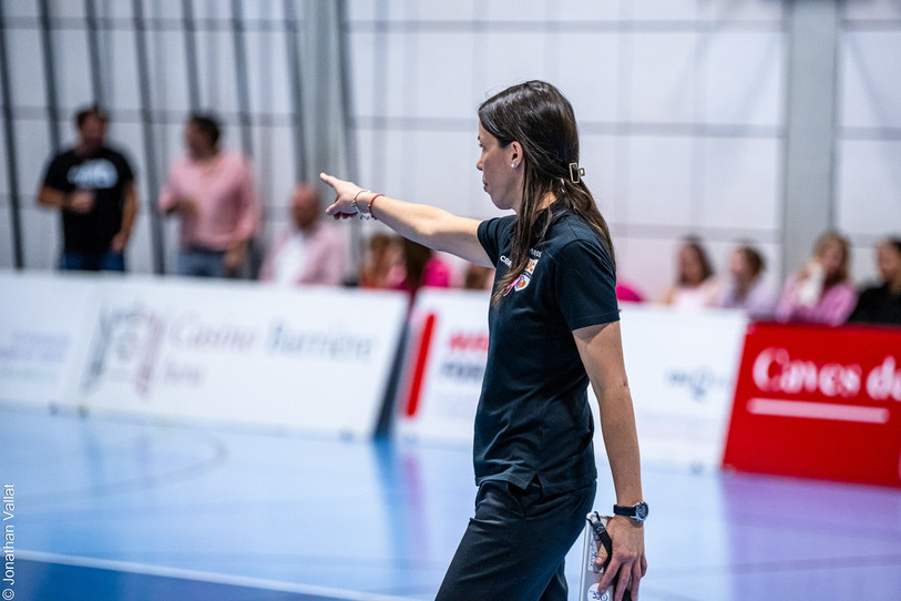 Laura Girolami retrouvera son ancien club en huitième de finale de la Coupe de Suisse, le VBC Cheseaux.  (Photo : Jonathan Vallat)