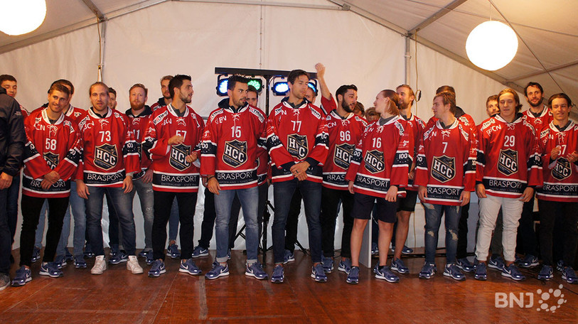 L'équipe du HCC au complet pour la saison 2019-2020