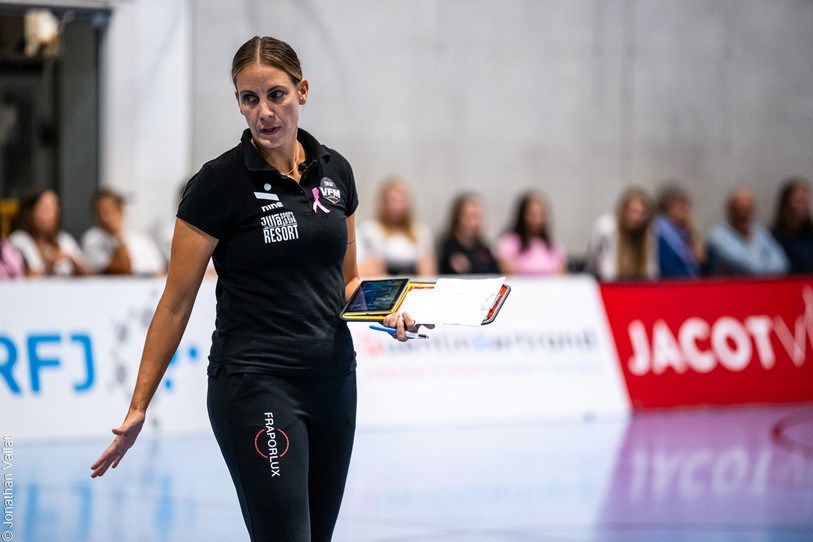 Le VFM a dû s'incliner pour la dernière de leur coach Melanie Cina. (Photo : archives/Jonathan Vallat)