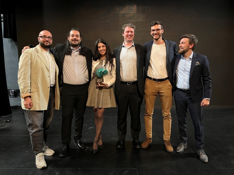 L'équipe de la start-up Symactiv a remporté le Prix BCN Innovation 2025 jeudi soir à La Chaux-de-Fonds.