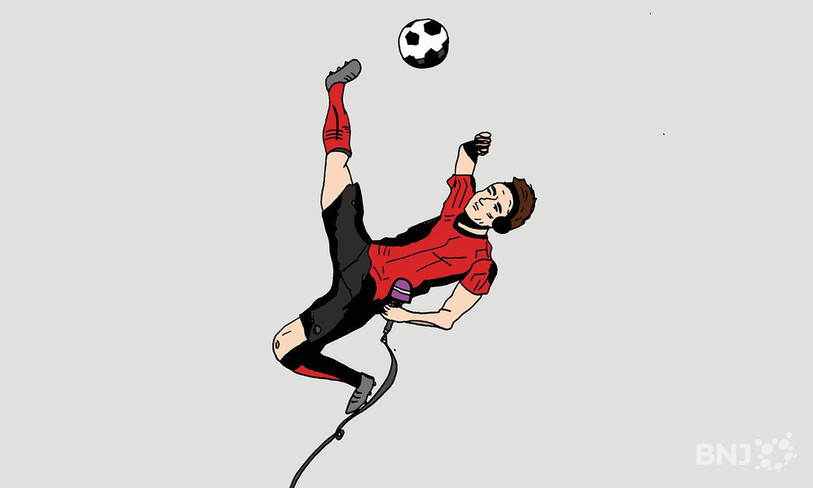 RTN vous propose, chaque lundi matin vers 8h35, un focus sur le football régional (illustration : Caroline Toussaint).