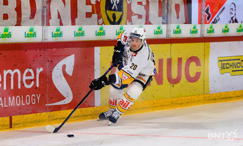 Cole Cormier patinera pour Ajoie jusqu'en 2027. (Photo : Mauricette Schnider)