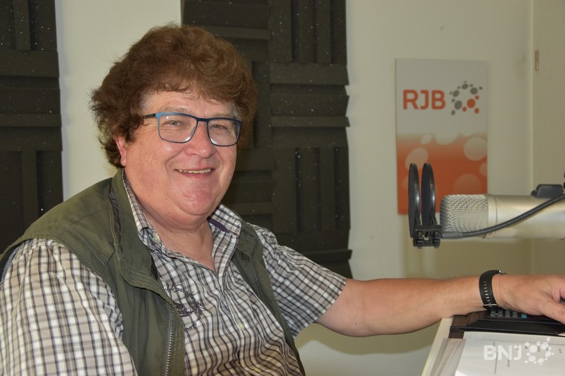 Pierre-André Rossel lors de son passage dans La Matinale sur RJB.