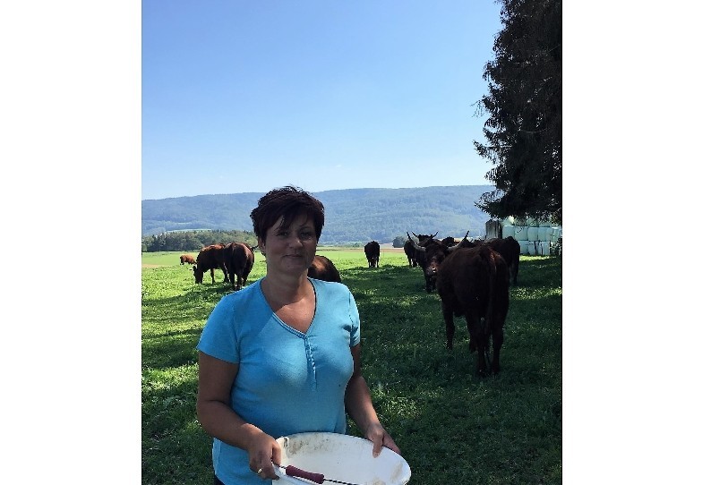 Sandine Daucourt, agricultrice de 48 ans, a rejoint son mari sur l'exploitation agricole. Le couple a rapidement décidé de la déclarer, pour que son travail soit « reconnu ».