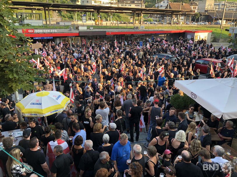 Manifestation Moutier
