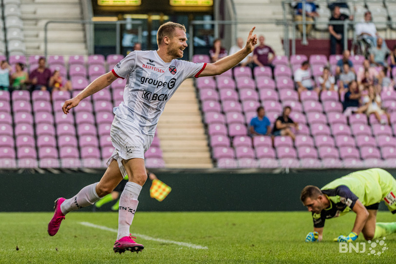 Gaëtan Karlen est le deuxième meilleur buteur xamaxien cette saison derrière Raphaël Nuzzolo (photo : archives).