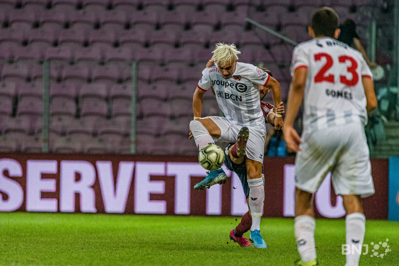 Taulant Seferi a été précieux pour Xamax durant la rencontre. (Photo: archives).