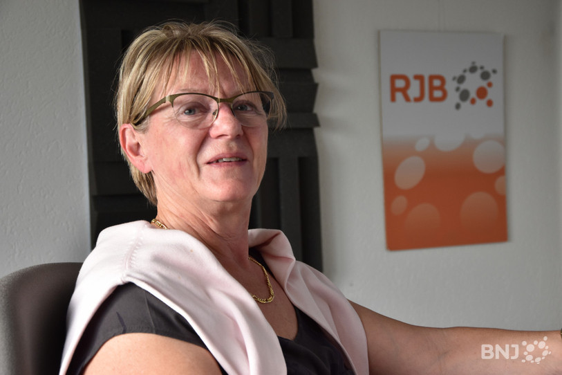Claire-Lise Sunier lors de son passage dans La Matinale.