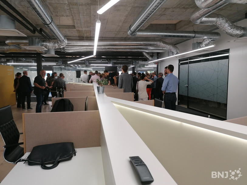 Les locaux de Microcity à Neuchâtel. 