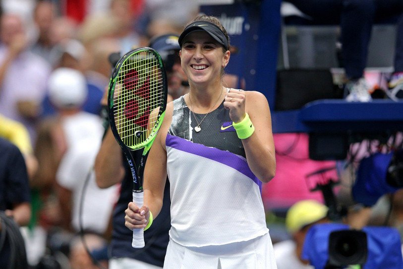 Belinda Bencic peut avoir le sourire à New York (photo : Twitter US Open).
