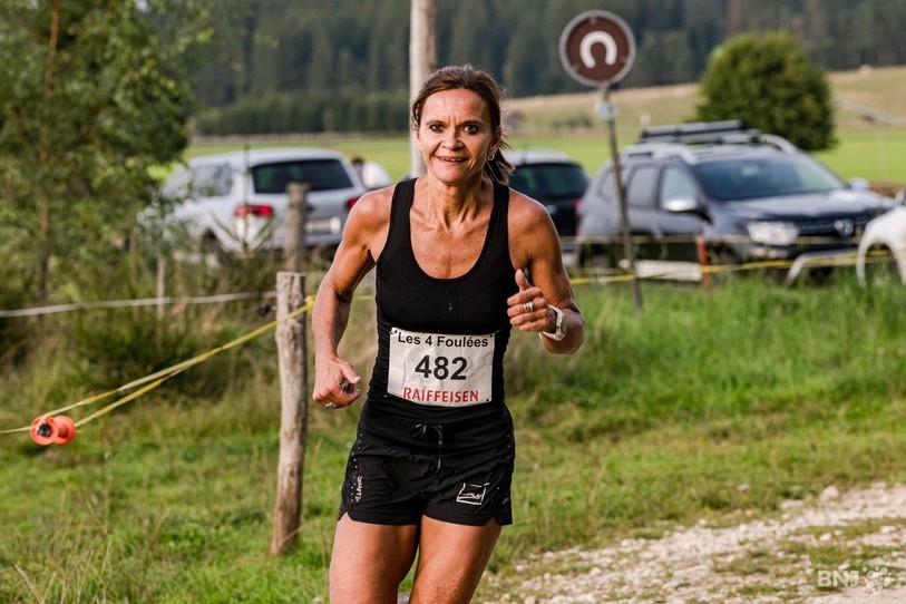 Laurence Yerly mène le bal au classement général féminin (photo : archives/Jonathan Vallat).