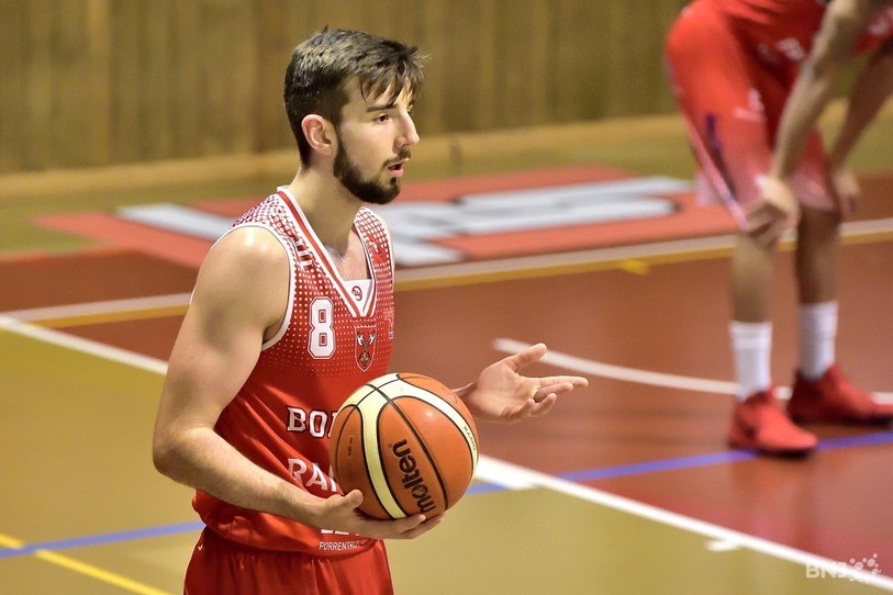 Juraj Kozic a été le meilleur marqueur du BC Boncourt vendredi soir avec ses 13 points (photo : archives/Georges Henz).