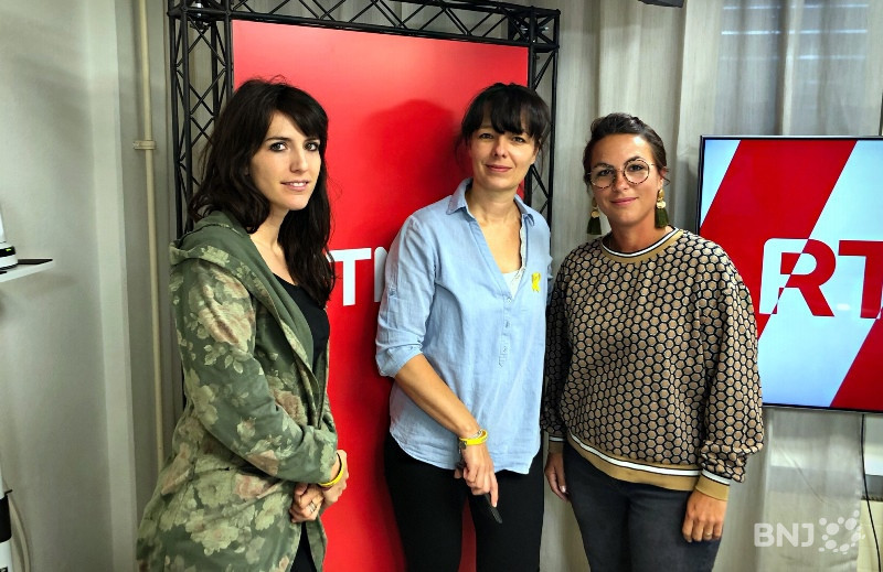 De gauche à droite : Angie Ott, Natalie Guignard et Gaëlle Solioz.