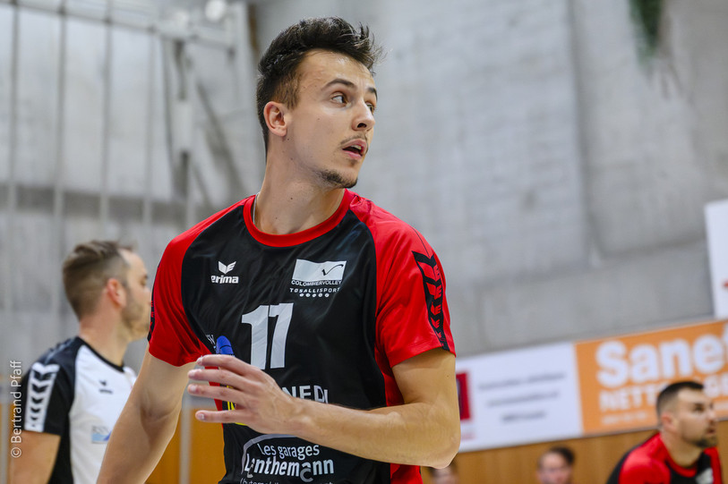 Danail Dimov et Colombier Volley peuvent souffler après leur succès à Saint-Gall (photo : archives).