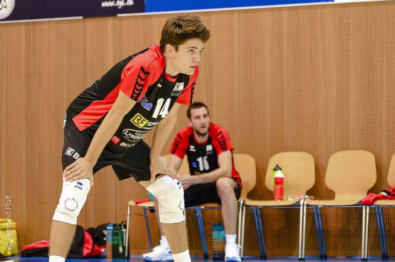 Arnaud Paratte poursuit l'aventure avec Colombier Volley ! (Photo : archives Bertrand Pfaff)