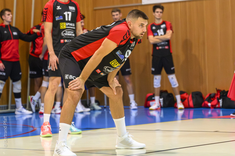 Colombier Volley n'a toujours pas engrangé de points cette saison. (Photo d'archive : Bertrand Pfaff)