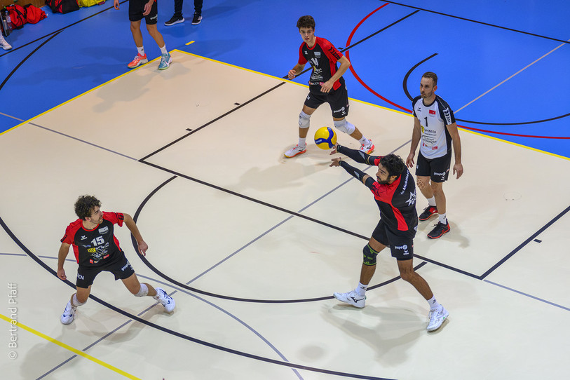 Colombier Volley annonce l'engagement de deux nouveaux joueurs en vue de la saison 2026/2027. (photo : archives).