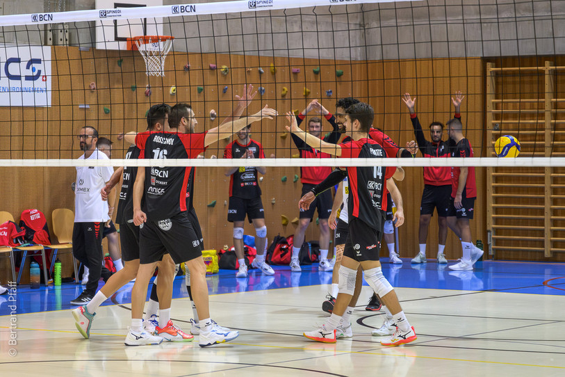 Colombier Volley a obtenu sa licence pour la prochaine saison de Ligue A lundi. (Photo archives : Bertrand Pfaff)