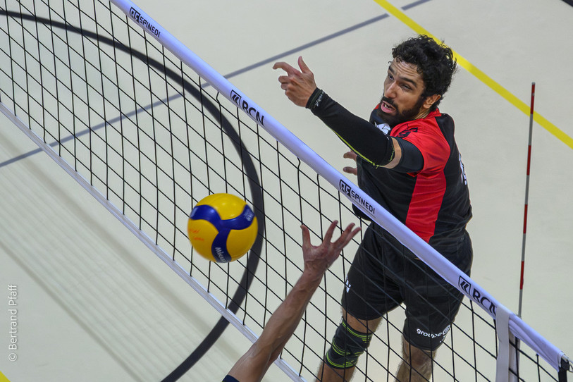 Quentin Zeller et Colombier Volley sont toujours dans le dur (photo : archives).