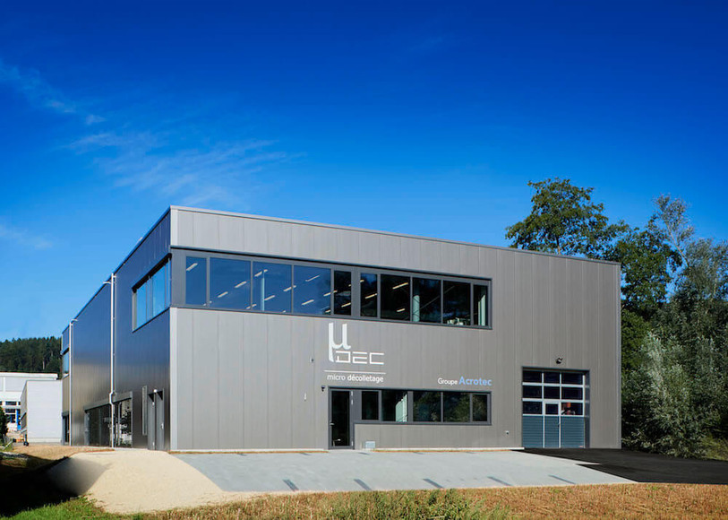 Le groupe Acrotec est basé à Develier. (Photo : Groupe Acrotec).