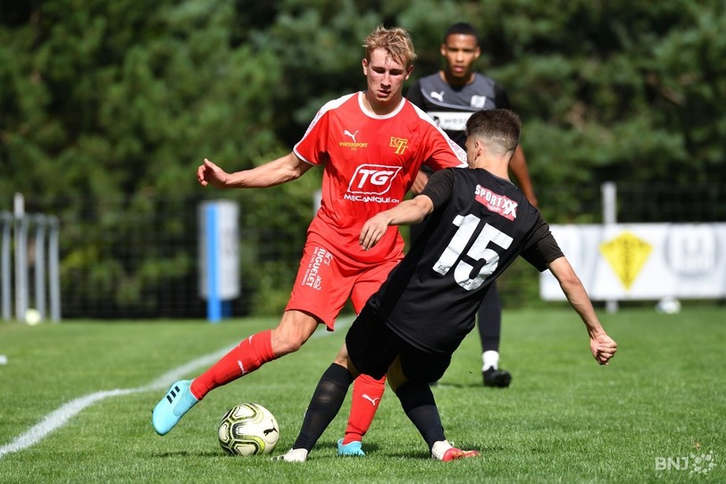 Maxime Eschmann a donné la victoire aux siens après l'heure de jeu samedi. (photo : archives)