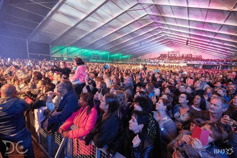 Le chapiteau du Chant du Gros ne verra pas autant de public que d'habitude cette année. (Photo : Damien Carnal)