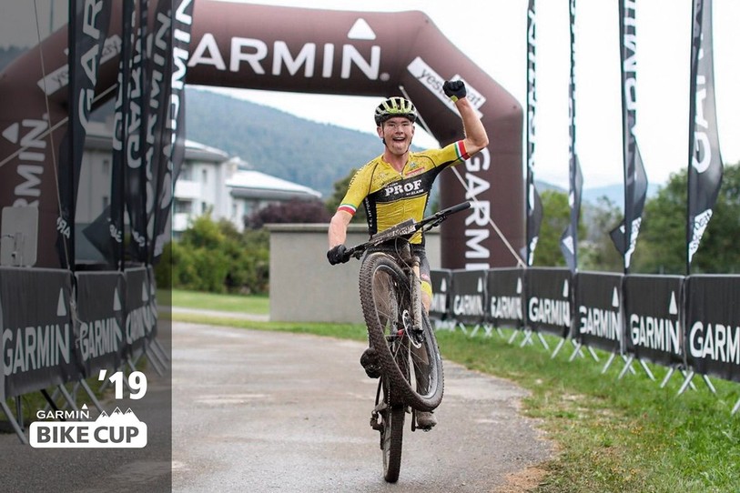 Léon Denervaud, vainqueur de l'Eole Bike. (photo : Facebook/Garmin Bike Cup)