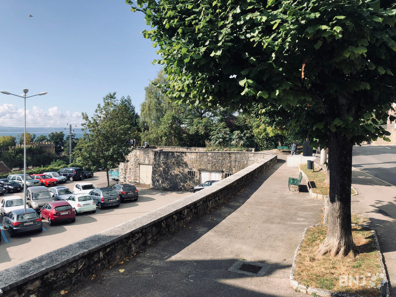 Le parc de la Chaumière ainsi que le parking vont bientôt disparaître au profit d'un EMS.
