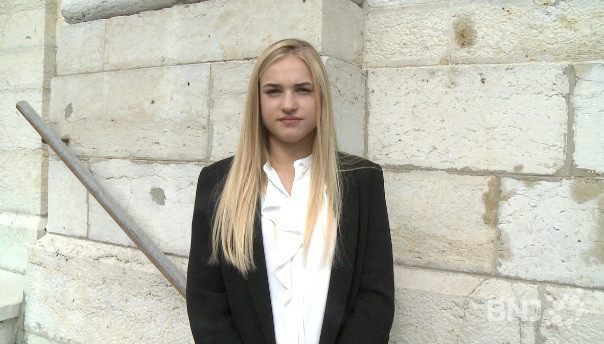 Élodie Jobin est candidate au Conseil national pour l'UDC.