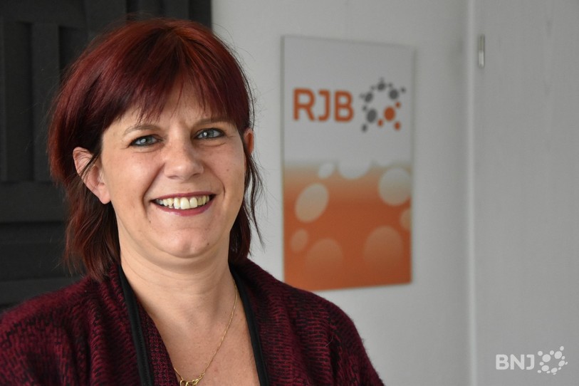 Myriam Lienhard, présidente d’ELA Suisse, lors de son passage dans La Matinale.