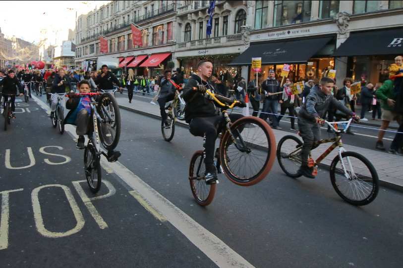 Les origines de la manifestations sont à chercher du côté de Londres, où elle vise à prévenir la violence chez les jeunes. (Photo : Steve Eason)