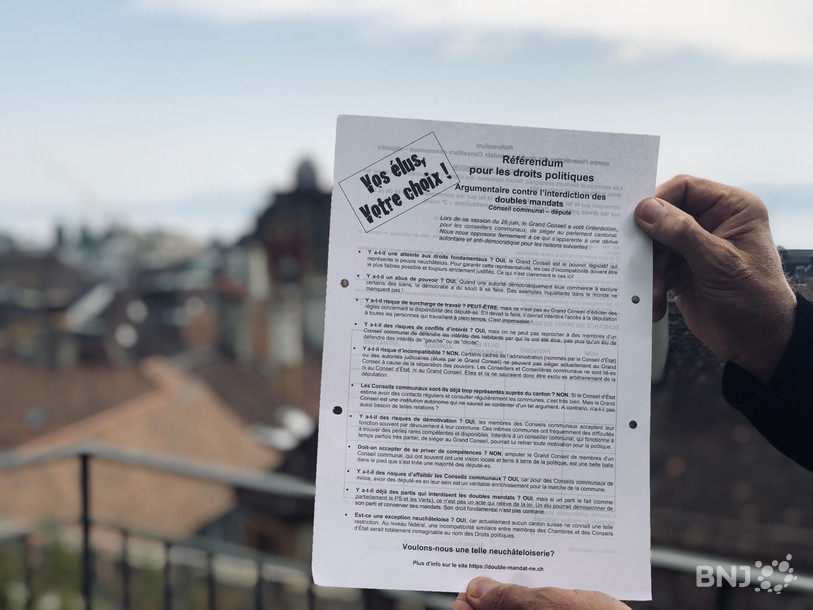Pour l'instant, les référendaires ont réuni quelques centaines de signatures sur les 4500 demandées.