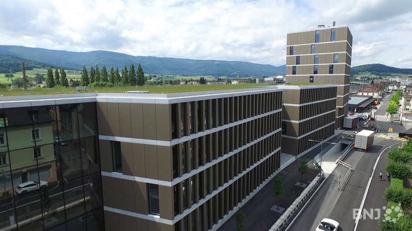 Le campus de la Haute école Arc à Delémont a été inauguré en 2016. (Photo : HE-Arc)