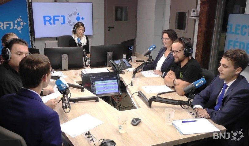Le PLRJ lors de la Matinale spéciale.