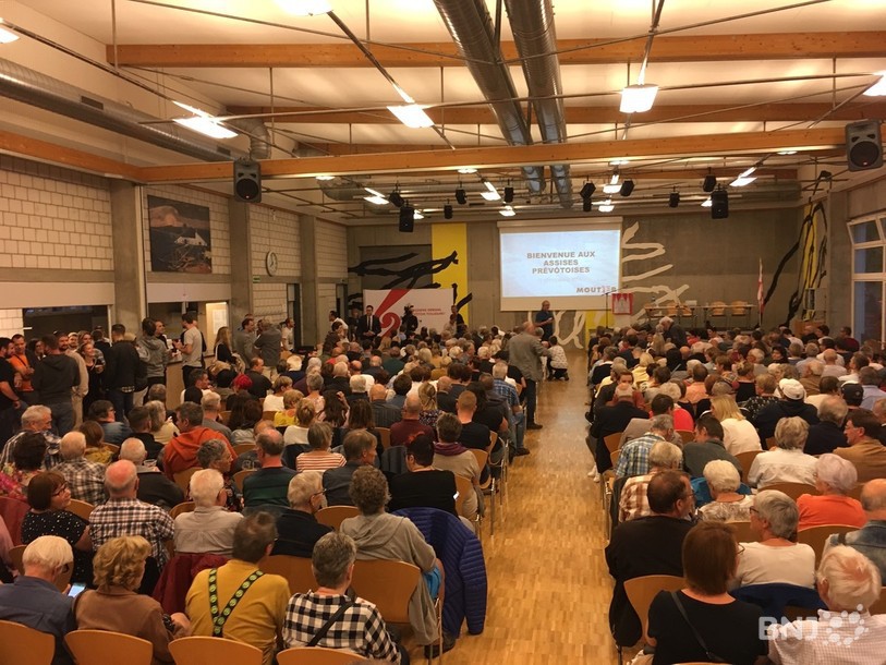 La Sociét'halle a fait salle comble pour les assises prévôtoises.