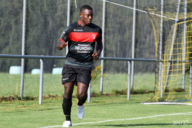 Sidy Dieng a encore fait trembler les filets pour le FC Courgenay. (Photo: archives)