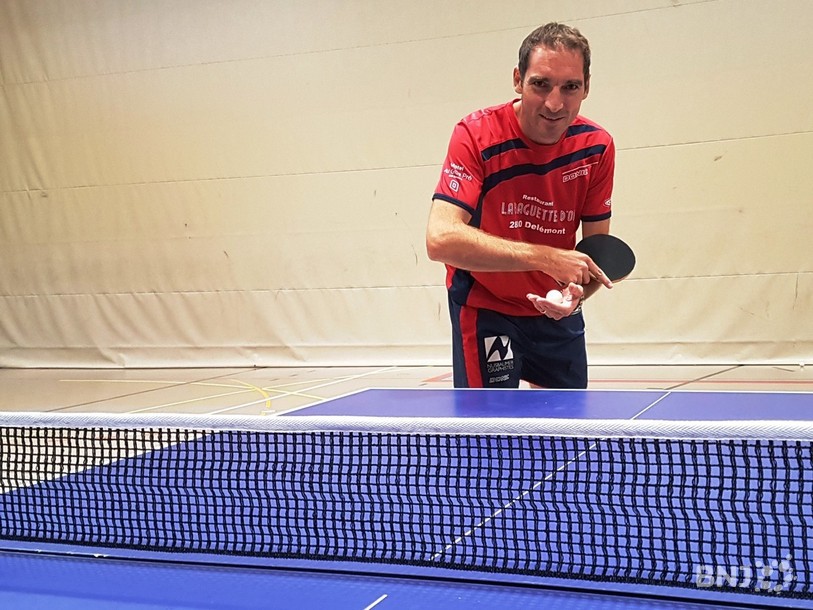 David Voyame a partagé sa passion pour le tennis de table dans notre émission.