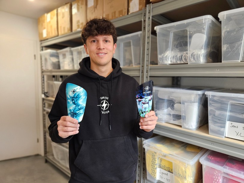 Fabio Morelli dispose d'un local de production et de stockage à La Coudre à Neuchâtel.