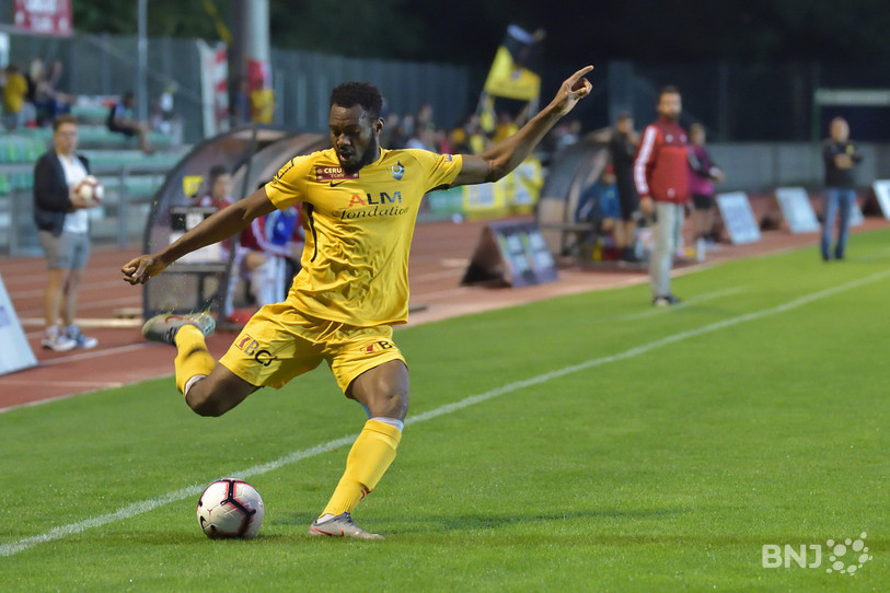 Mohamed Camara s'illustre à nouveau (photo : Georges Henz).