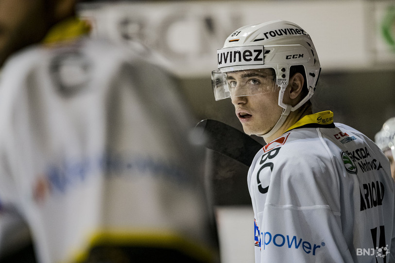 Fabio Arnold manquera les deux prochains matches avec le HCA (photo : Jonathan Vallat, archives).