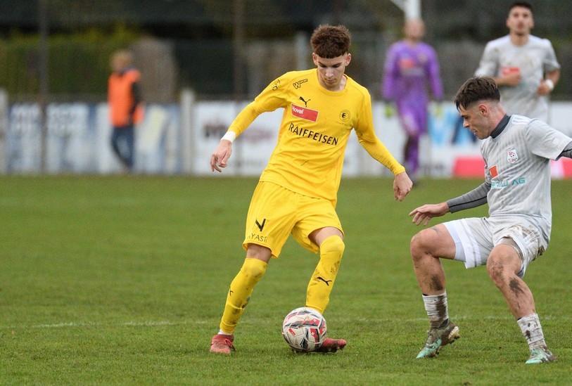 Robin Hushi va troquer son maillot du FC Bassecourt pour celui des SR Delémont. (Photo : archives Georges Henz)